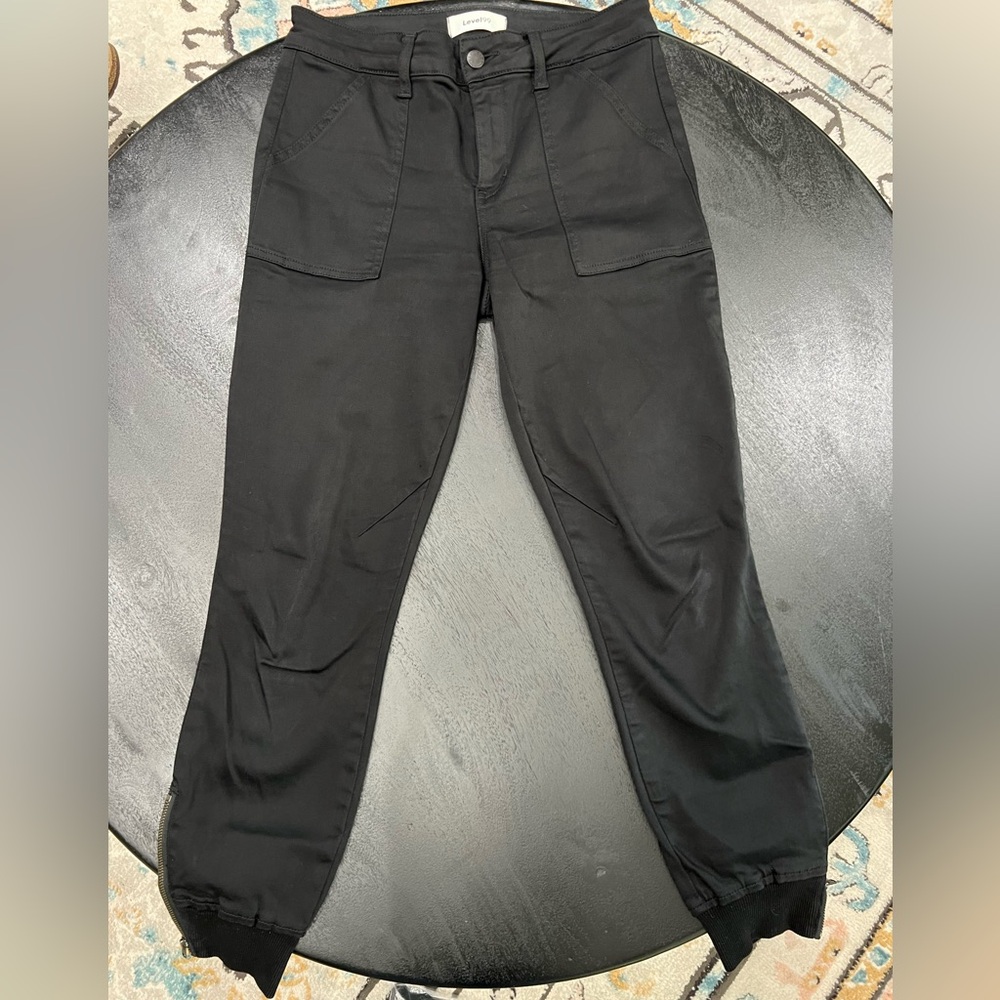 😎🖤Level99🖤😎Black Jolie Utility Jogger Pant Size 26